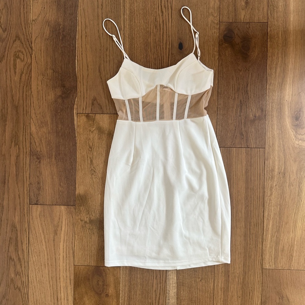 Angel Biba White Dress